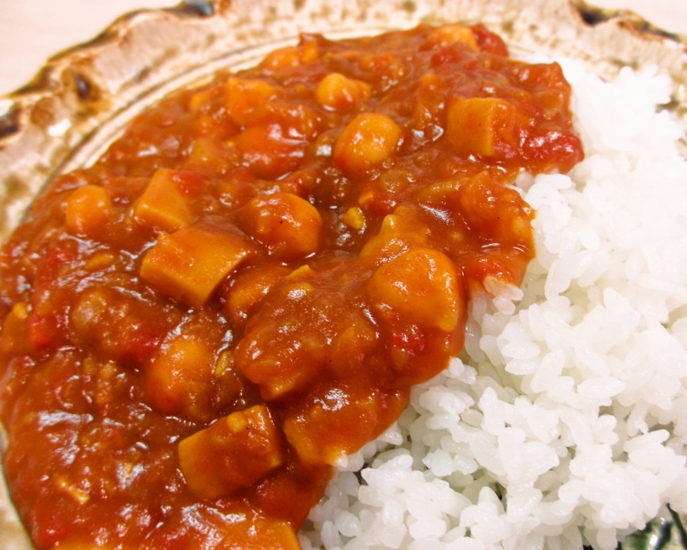 野菜とマメのカレー